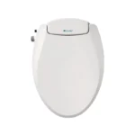 Brondell EcoSeat Elongated Bidet Seat with Adjustable Pressure White