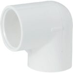 Charlotte Pipe 1 In. Slip x Slip Schedule 40 90 Deg. PVC Elbow (1/4 Bend)