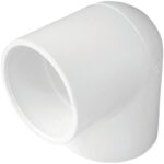 Charlotte Pipe 2 In. Slip x Slip Schedule 40 90 Deg. PVC Elbow (1/4 Bend)