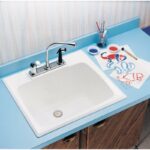 Mustee Drop-In Countertop Sink Tub
