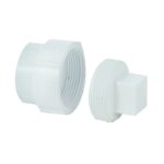 Charlotte Pipe 1-1/2" SPG x 1-1/2" FIP Schedule 40 PVC Cleanout with Threaded Plug