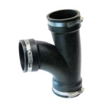 Fernco Flexible Repair PVC Tee 4"