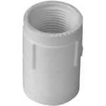 Charlotte Pipe 3/4 In. FIP Sch. 40 Threaded PVC Coupling