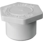 Charlotte Pipe Schedule 40 3/4 in. Spigot PVC Spigot Plug