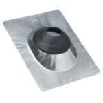 Oatey No-Calk Galvanized Roof Pipe Flashing