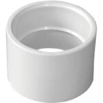Charlotte Pipe 1-1/2" Hub Schedule 40 DWV PVC Coupling