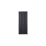 Zenna Home 70 In. x 72 In. Steel Gray Luxury Spa Waffle Shower Curtain