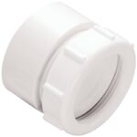 Do it 1-1/2" x 1-1/2" White Plastic Waste Adapter