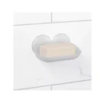 Zenith Zenna Home Frosted Finish Suction Soap Dish