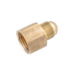 Anderson Metals 3/8 x 3/4 Inch Brass Low Lead Female Flare Connector