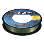 Spiderwire EZ Braid Line, Moss Green 30lb Filler Spool (110 Yards)