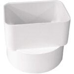 IPEX Canplas 3"x 4"x 4" PVC Downspout Adapter