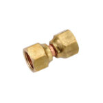 Anderson Metals 1/4 In. Brass Flare Swivel Union