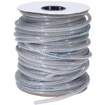Abbott Rubber Clear T12 Braided PVC Tubing, Bulk Spool