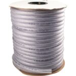 Abbott Rubber Clear T12 Braided PVC Tubing, Bulk Spool