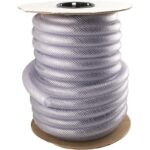Abbott Rubber Clear T12 Braided PVC Tubing, Bulk Spool