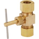Do it 3/8" Tube x 3/8" Tube Brass Straight Needle Valve