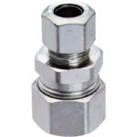 Do it 3/8" OD x 3/8" or 1/2" Tubes Single Lever Faucet Adapter (2-Pack)