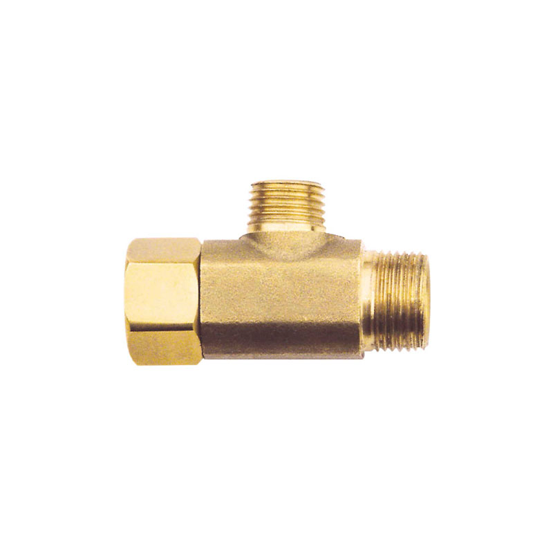 456250.jpg Do it Best 3/8 x 3/8 x 1/4 Inch Brass Extender Tee - Image 1