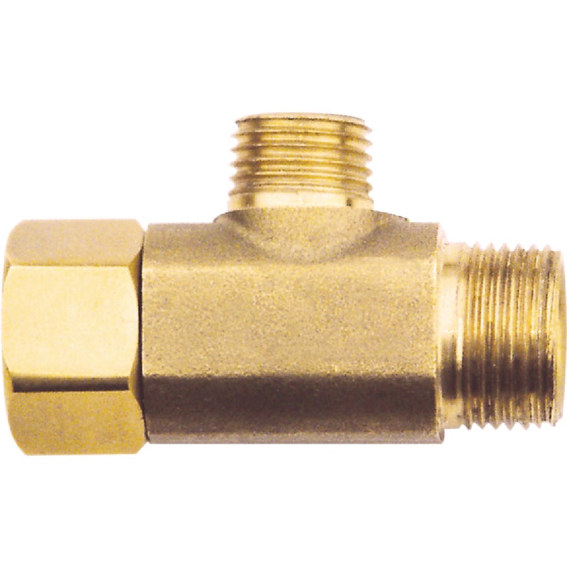 456287.jpg Do it 1/2" FIP x 1/2" MIP x 3/8" OD Brass Extender Tee - Image 1