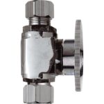 Do it 3/8" C X 3/8" OD Chrome Plated Brass Stop Valve