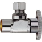 Do it 1/2" Sweat 3/8" OD Compression Quarter Turn Angle Valve