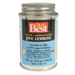 Do it Best 4 Oz. Medium Bodied Blue PVC Cement