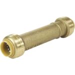 SharkBite 1/2" Push-to-Connect Brass Repair Coupling