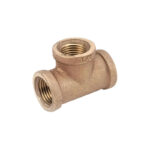 Anderson Metals 1/2 In. Red Brass Threaded Tee