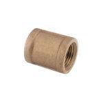 Anderson Metals 1/8 Inch Threaded Red Brass Coupling