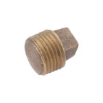 Anderson Metals 1/8 In. Red Brass Threaded Cored Pipe Plug