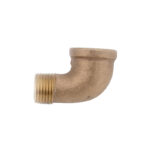 Anderson Metals 3/4 In. 90 Deg. Red Brass Threaded Elbow (1/4 Bend)
