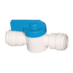 Watts 1/4 Inch Quick-Connect Plastic Push Valve