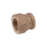 Anderson Metals 3/8 In. x 1/8 In. Threaded Reducing Brass Coupling