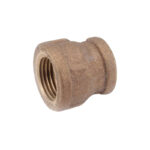 Anderson Metals 3/4 In. x 3/8 In. Threaded Reducing Brass Coupling