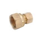 Anderson Metals 1/2 In. F x 3/8 In. M Brass Compression Adapter