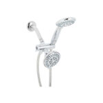 Home Impressions 5-Spray 1.75 GPM Combo Hand-Held Shower and Showerhead, Chrome