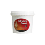 Meeco's Red Devil 1 Gallon Buff Refractory Furnace Cement
