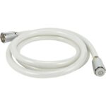 Home Impressions White 72 In. Shower Hose