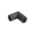 Tundra 1/2 In. Wall Self-Sealing Elbow Polyethylene Pipe Insulation Wrap, 1/2 In. Fits Pipe Size 1/2 In. Copper