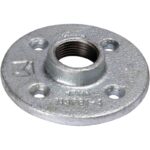 Southland 3/4 In. Malleable Iron Galvanized Floor Flange