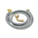B&K 60 Inch Stainless Steel Dishwasher Connector