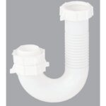 Do it 1-1/4 In. x 1-1/2 In. White Plastic J-Bend