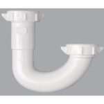 Do it 1-1/4 In. x 1-1/2 In. White Plastic J-Bend