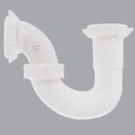 Do it 1-1/2 In. x 1-1/4 In. White Plastic Sink Trap