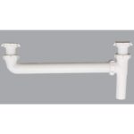 Do it 1-1/2 In. White Plastic End Outlet Waste