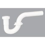 Do it 1-1/4 In. White Plastic P-Trap