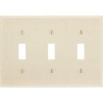 IV 3-TOGGLE WALL PLATE