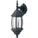 BLACK OUTDOOR FIXTURE