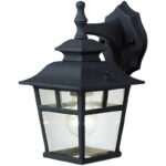 BLACK OUTDOOR FIXTURE